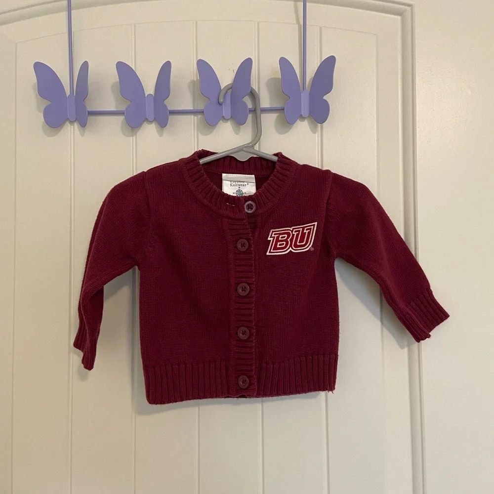EUC | Creative Knitwear baby Boston University sweater — 3-6 months‎